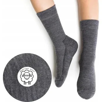 Dámské ponožky Vlněné ponožky Steven velikosti 26-28