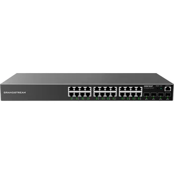 Switch Grandstream GWN7803P L2+ Managed Network PoE Switch 24x 1Gb RJ45, 4x SFP, DHCP, QoS, VLAN