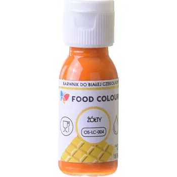 Potravinářské barvivo Barvivo do bílé čokolády Food Colours 18 ml ŽLUTÉ