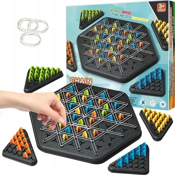 Desková hra Desková hra Triangle Chess Board Game 4M