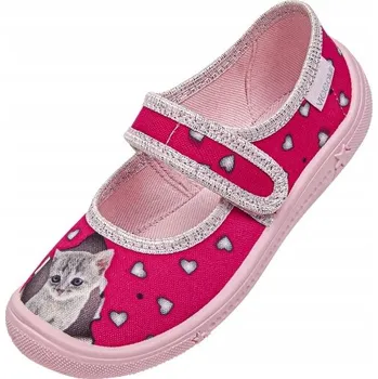 Dívčí bačkory VIGGAMI PAPUČE PRODYŠNÉ RENIA KOŽENÁ STÉLKA R.32