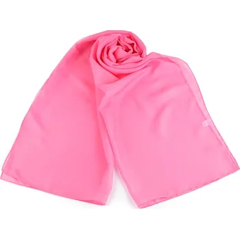 Šála Letní šátek / šála 45x150 cm, střední, 3 růžová