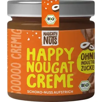 Naughty Nuts Happy nugátový krém 250 g bio BIO VEGAN Množství: 1 ks