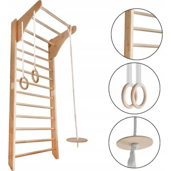 Žebřík Tréninkový žebřík Małpiszon 220 cm x 81 cm