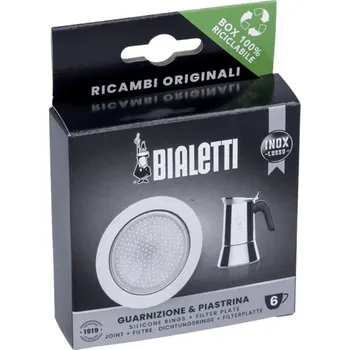 Domácí spotřebič Bialetti sada těsnění pro moka konvičku na 6 šálků