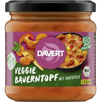 Hotové jídlo Davert Farmářský kotlík s bramborami 340 g bio BIO VEGAN Množství: 1 ks