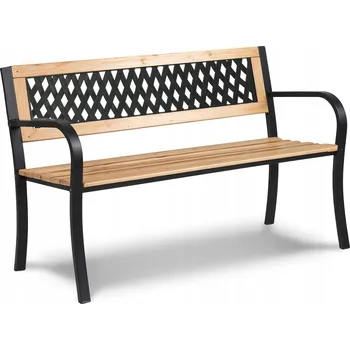 Zahradní lavice Zahradní lavička s opěradlem 125 x 77 x 49 cm Sofotel Elion