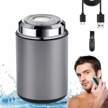 HOLICÍ STROJEK MINI PŘENOSNÝ ELEKTRICKÝ VODĚODOLNÝ PRO PÁNSKÉ KARTÁČKY