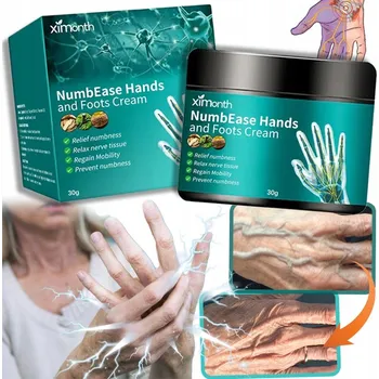 Zklidňující krém na nervy 30g pro neuropatii chodidel, rukou, nohou, zad