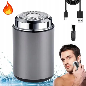 Holicí strojek HOLICÍ STROJEK MINI PŘENOSNÝ HOLICÍ STROJEK ELEKTRICKÝ VODĚODOLNÝ PRO MUŽSKÉ KARTÁČKY