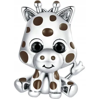 Přívěsek Přívěsek Charms Malá Žirafa Stříbro 925 Charms Přívěsky Trusky