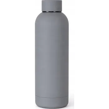 Termoska Termoska ocelová 500 ml na teplé i studené nápoje šedá