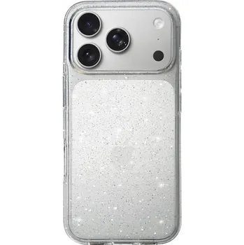 Pouzdro na mobilní telefon Zadní Kryt Crystal pro Apple iPhone 17 Pro Max stříbrný