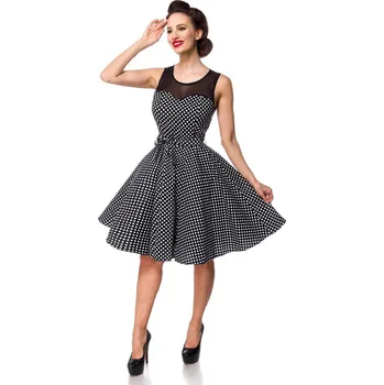 Dámské šaty TopMode Šaty s puntíky 854093