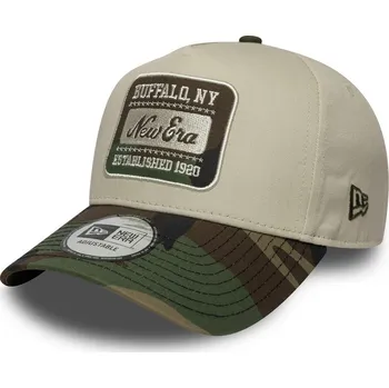 Kšiltovka Pánská kšiltovka New Era 9FORTY AFRAME CAMO PATCH 60758981