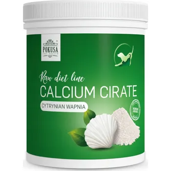 Doplněk stravy Pokusa Citrát vápenatý prášek 1000 g pro psy a kočky