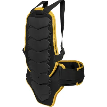 Chránič těla TXR Chránič páteře Impact černo-fluo žlutý L (Chránič páteře v kombinaci černé a fluo žluté barvy. Široké využití pro nejrůznější sporty.)