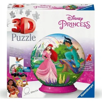 Puzzle RAVENSBURGER 3D Puzzleball Disney princezny 73 ks