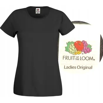 Dámské tričko Dámské tričko s kulatý výstřihem Fruit of the Loom, velikost XS