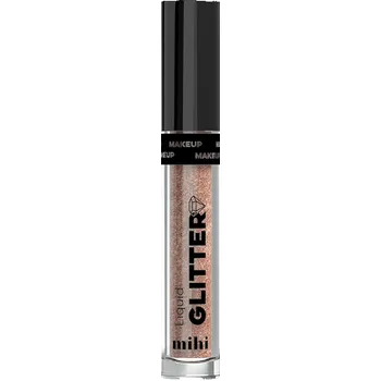 Přípravek na oči MIHI Liquid Glitter Tekuté třpytky 03 Růžová měď 4 ml