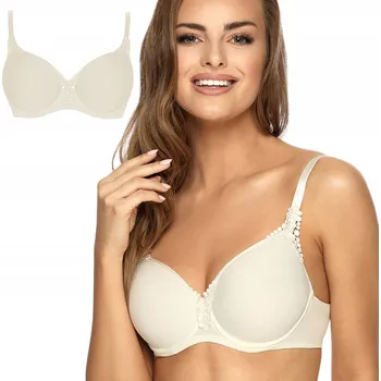 Podprsenka Viania podprsenka s kosticemi, vyztužená, bílá, velikost 80D