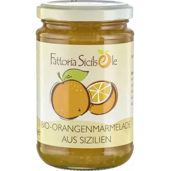 Fattoria Sicilsole Pomerančová marmeláda 370 g bio BIO VEGAN Množství: 1 ks