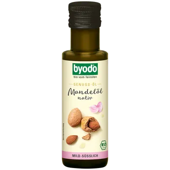 Rostlinný olej Byodo Mandlový olej lisovaný za studena 100 ml bio BIO Množství: 1 ks