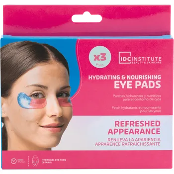 Pleťová maska IDC INSTITUTE oční polštářky Hydrating & Nourishing, 3 páry