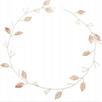 Ozdoba do vlasů Ecarla hřeben do vlasů bílý