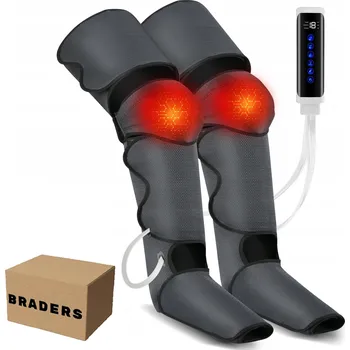 Masážní přístroj Lymfatická Drenáž Nohy Masážní Přístroj – Kompresní Zařízení s Funkcí Vyhřívání