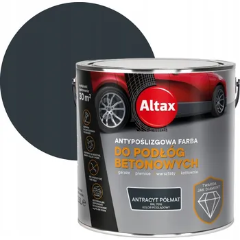 barva na zeď Barva na betonové podlahy Altax akrylová antracit polomatná 2,5 l