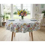 Vzorovaný ubrus na stůl JARNÍ LOUKA II. O 150 cm Mybesthome