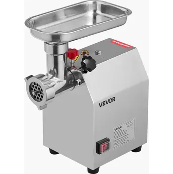 Kuchyňský mlýnek Elektrický mlýnek na maso 2,3 kg/min 600W ocel na klobásy