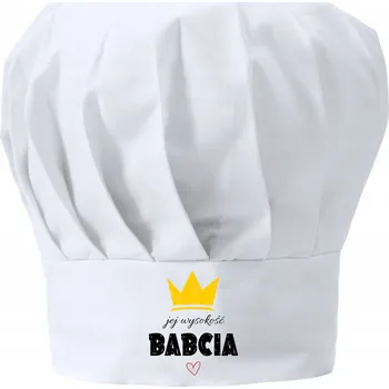 Čepice Kuchařská čepice pro babičku ke Dni babiček - Její Výsost Babička Dárek