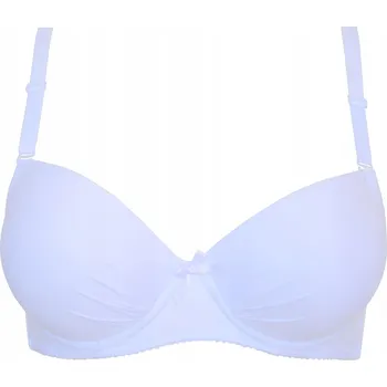 Podprsenka Push-up podprsenka 34/75 B hladká bílá