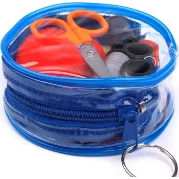 Šitíčko v pouzdře DENI, barva 1 modrá