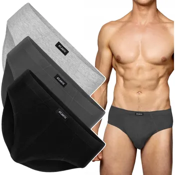 Pánské oblečení Klasické slipy 3 páry ATLANTIC 3BMP-006 vel. - XXL