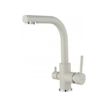 Vodovodní baterie Stojánková kuchyňská baterie Aquasanita AQVADUO béžová