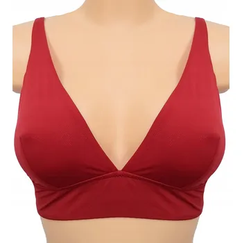 Podprsenka TEZENIS červená podprsenka s měkkými košíčky 75B