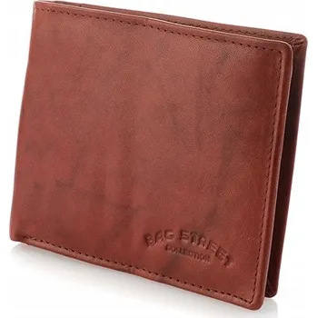Peněženka BAG STREET peněženka z pravé kůže hnědá - unisex