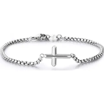 Náramek Stylový pánský náramek Křížek Rogue SRG12 S Agapo