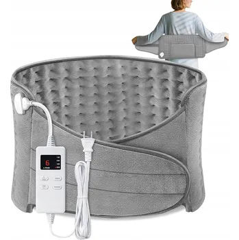 Polštář Hřejivý bederní pás s regulací na záda 126x30 cm, pratelný, výkon 75 W