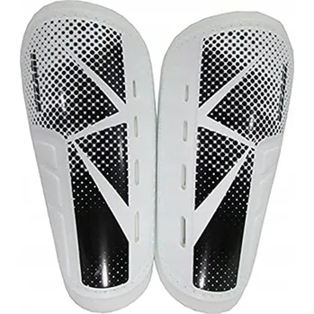 Fotbalový chránič Fotbalové chrániče holení nastavitelné protiskluzové bílé S