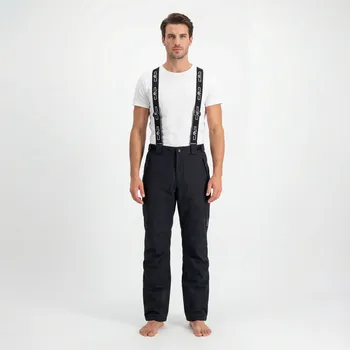 Pánské kalhoty Lyžařské kalhoty CAMPAGNOLO Man Salopette Blk Černá XXL