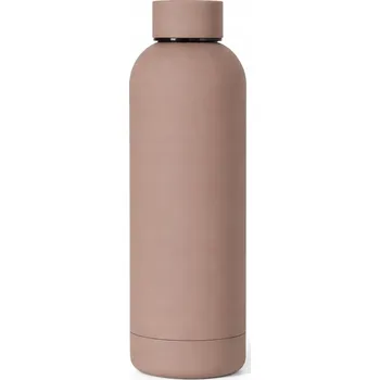 Termoska Termoska ocelová 500 ml na teplé i studené nápoje hnědá