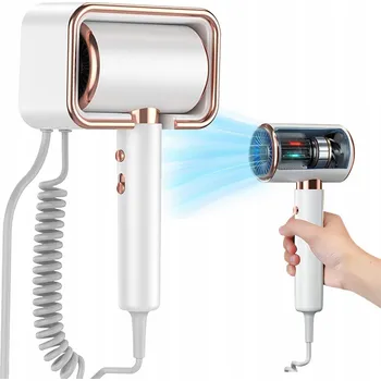 Fén FÉN NA VLASY 2000W - SILNÁ IONIZACE, STUDENÝ VZDUCH, KONCENTRÁTOR, BÍLÝ