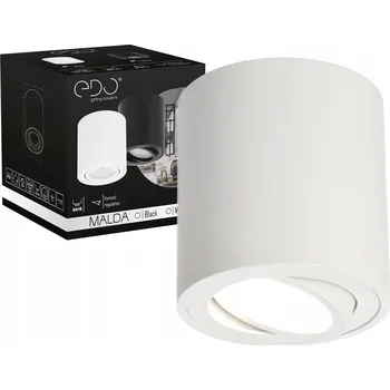 Bodové svítidlo Bodové svítidlo kulatý Edo bílé