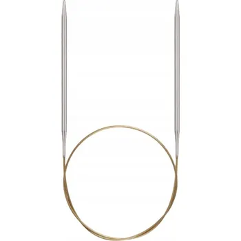 Jehlice Jehlice s lankem Addi Premium Classic - kovové - 5,0 mm, 40 cm