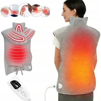 Polštář Elektrický vyhřívací Polštář na krk, ramena a záda s rychlým nahříváním