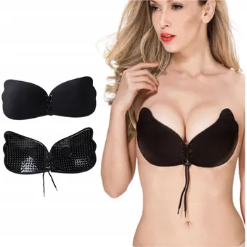 Dámské spodní prádlo SAMODRŽÍCÍ PODPRSENKA ČERNÁ VELIKOST C